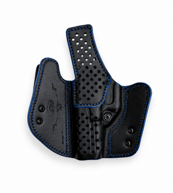 Apex Classic Leather IWB_Glock 17_Black_Back Apex Classic Leather IWB_Glock 17_Black