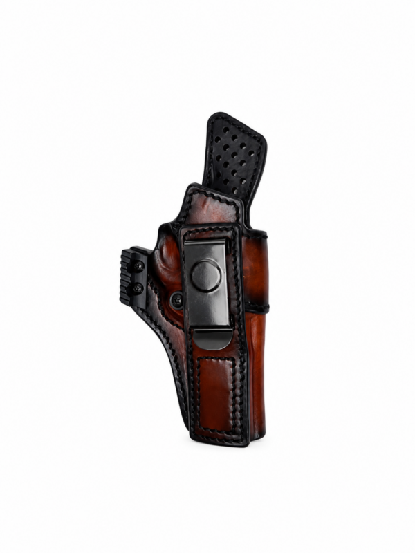 Classic Leather IWB_Kimber 1911 5″_Burnt Cognac