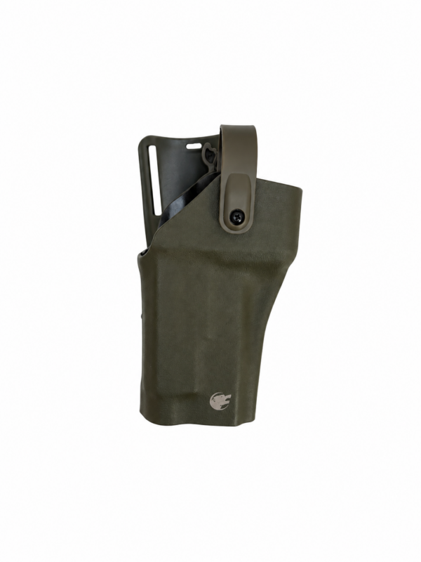 FullGuard SpeedLock OWB_Glock 17_Ranger Green_with light