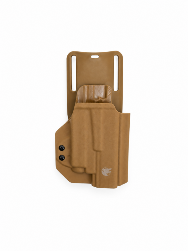 Raider Tactical OWB_Glock 17_Coyote_with light