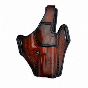 Side Secure Leather OWB_Glock 17_Chestnut