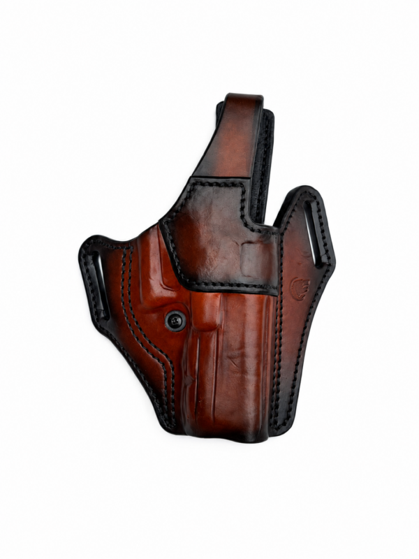 Side Secure Leather OWB_Glock 17_Chestnut