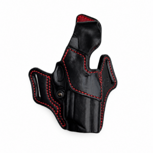 Side Secure Leather OWB_Wilson Combat EDC X9_Black