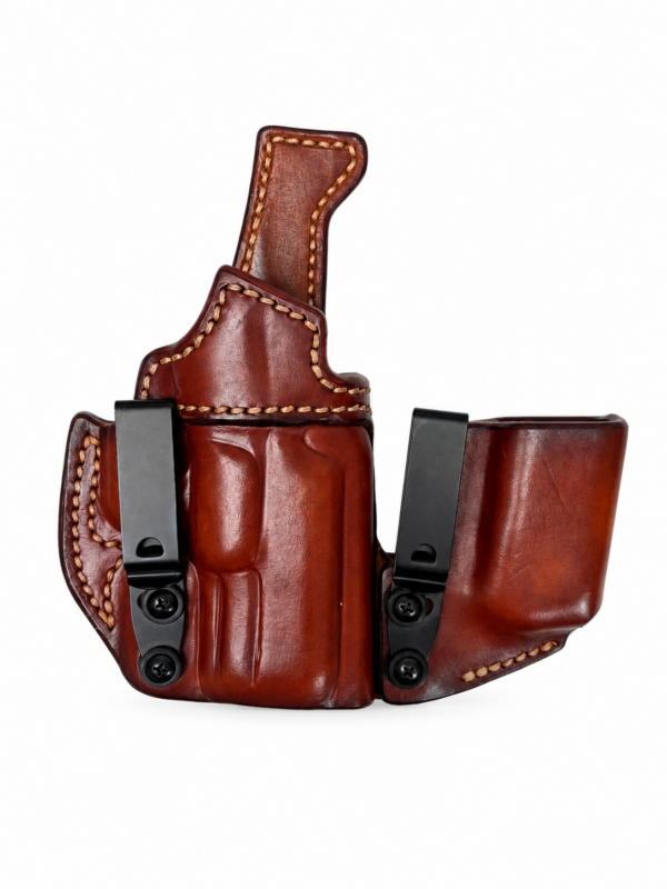 Sidecar Leather IWB_Glock 19_Burnt Cognac