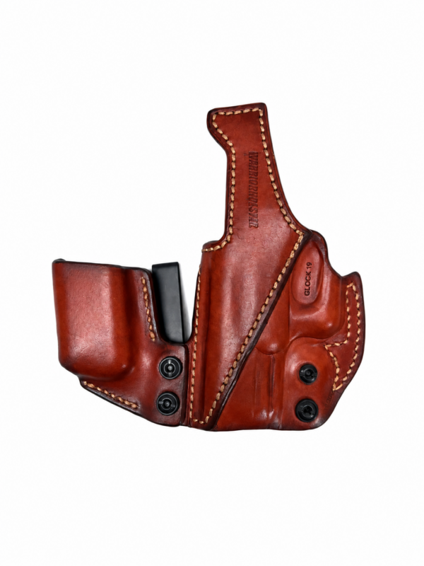 Sidecar Leather IWB_Glock 19_Burnt Cognac